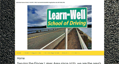 Desktop Screenshot of learnwellschoolofdriving.com